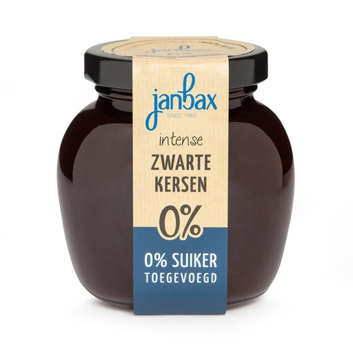 [4367] JanBax - Intense Jam Zwarte Kers 250 gr   