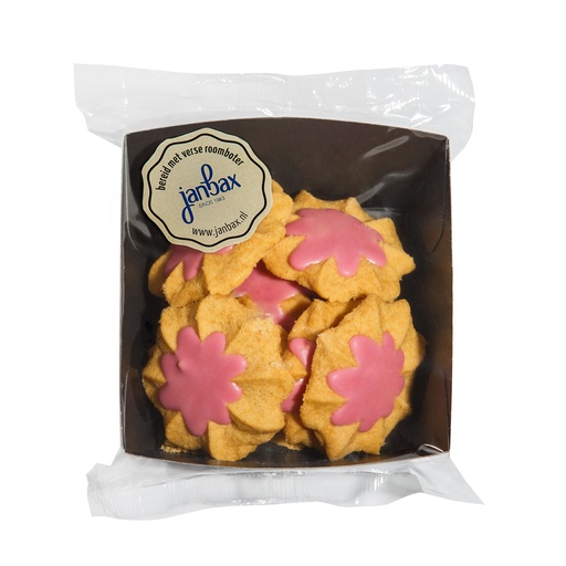 [4064] JanBax - Roomboterkoekjes Margrietjes 100gr      