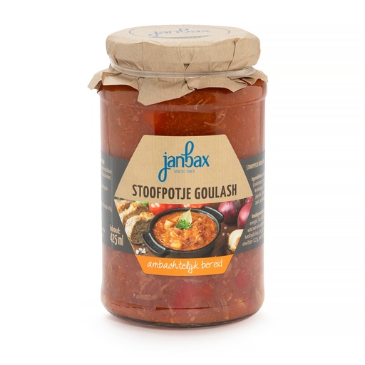 [4311] JanBax - Stoofpotje goulash in glas 425g    
