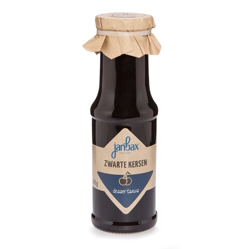 [3476] JanBax - dessertsaus zwarte kersen 270 g    