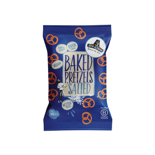 [4260] John Altman - Baked pretzels mini 60g     