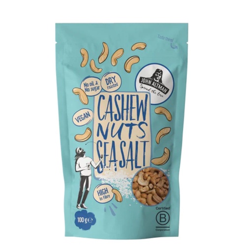 [4256] John Altman - Dry roasted cashew sea salt100g    