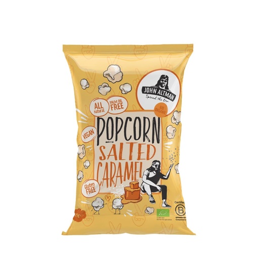 [4253] John Altman - Popcorn salted caramel 75g BIO    