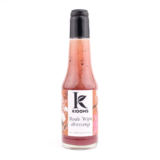 [2704] Kiooms - rode wijn dressing 250 ml    