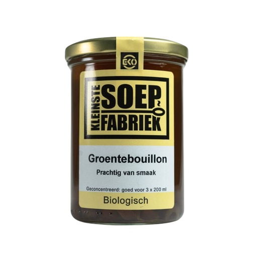 [3902] Kleinstesoepfabriek - Groentebouillon 400 ml BIO    