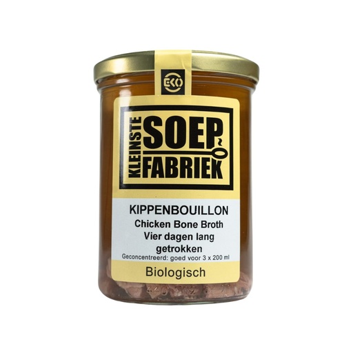 [3900] Kleinstesoepfabriek - Kippenbouillon 400 ml BIO    