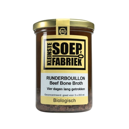 [3901] Kleinstesoepfabriek - Runderbouillon 400 ml BIO    