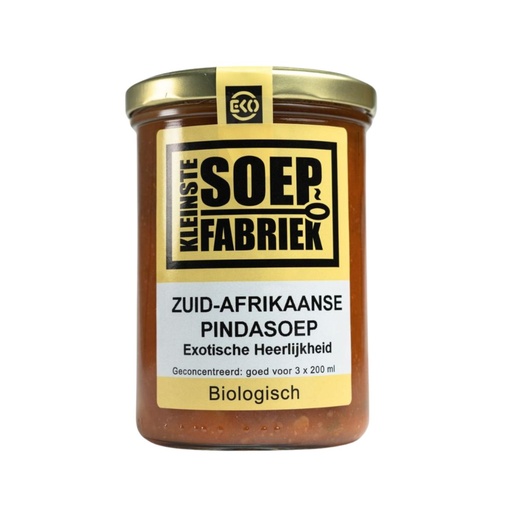 [3956] Kleinstesoepfabriek - zuid-afrikaanse pindasoep 400ml