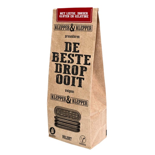 [4198] Klepper & Klepper - de beste drop ooit - volzoet 200g  