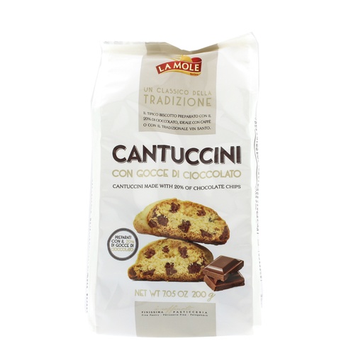 [2622] La Mole - Cantuccini Chocolade 200gr      