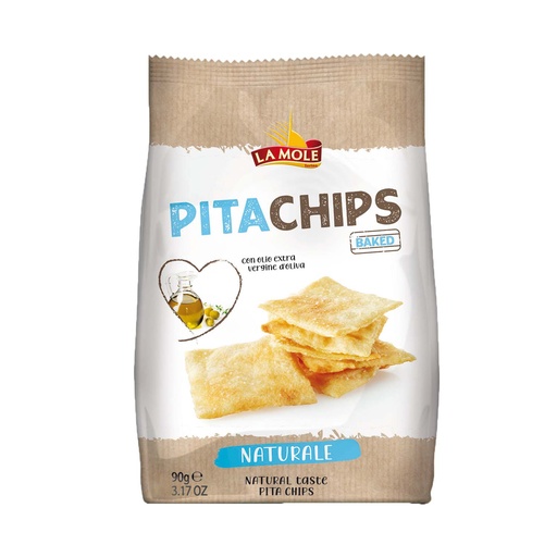 [2634] La Mole - Pita Chips Natural 90g     