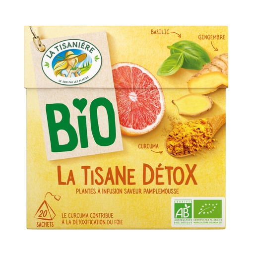 [6154] La Tisaniere - 20tb Detox BIO     