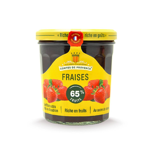 [4620] Les Comtes de Provence - Aardbei Camarosa 340 g    