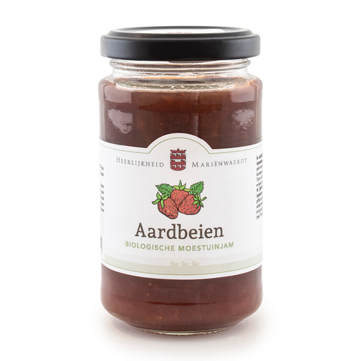 [14420] Mariënwaerdt - Aardbeien Moestuinjam 250 g BIO