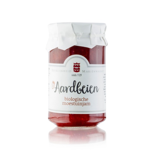 [14420] Mariënwaerdt - Aardbeien Moestuinjam 250 gr - BIO   