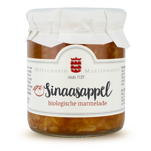 [14036] Mariënwaerdt - Sinaasappel Marmelade 280 gr - BIO   