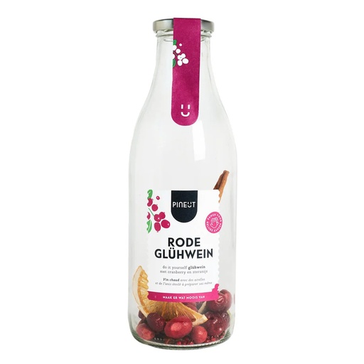 [4906] Pineut - Gluhw. RodeWijn Karaf 20gr/1000ml BIO    