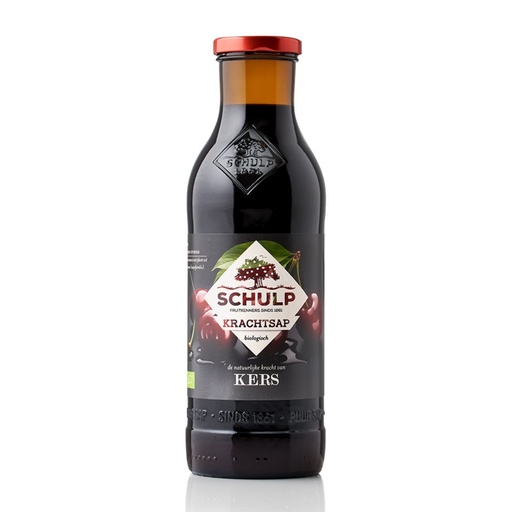 [1923] Schulp - Krachtsap Kersen 750ml - BIO    