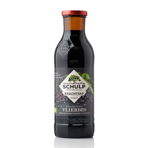 [1939] Schulp - Krachtsap Vlierbes 750ml - BIO    