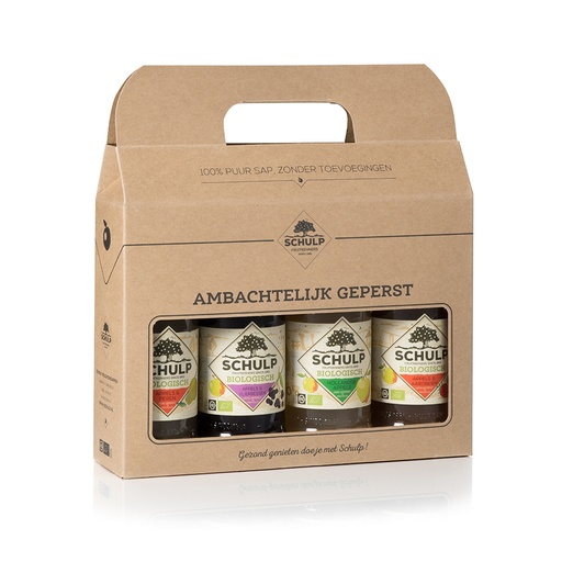 [1885] Schulp - Minibox voor 4 200 ml flesjes   