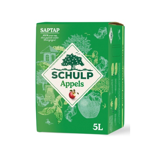 [1930] Schulp - Saptap appel 5 liter     