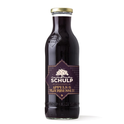 [1879] Schulp - Winter appels & vlierbessen 750 ml BIO  