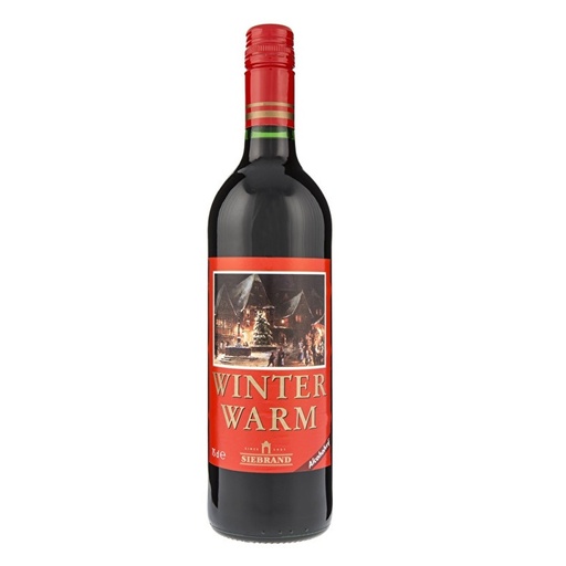 [1695] Siebrand - Gluhwijn alc.vrij Rood 75 cl    