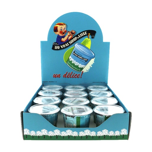[2739] Sirop de Liège - stroop display 12*80 gr     
