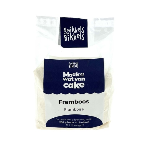[38102] Smikkels van Bikkels - Frambozencake 500g       