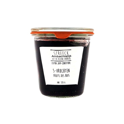 [22016] Streeck - Confiture 5-Vruchten 320gr      