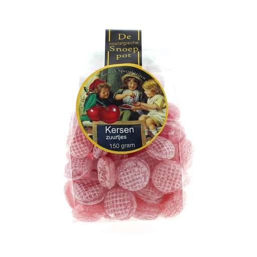 [22247] Streeck - Kersen Zuurtjes 150 gr ZAKJE    