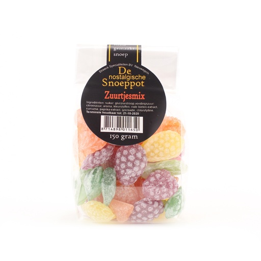 [22231] Streeck - Zuurtjes Mix 150 gr ZAKJE    