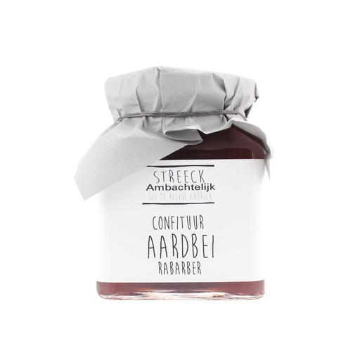 [22802] Streeck Ambachtelijk - Confiture Aardbei Rabarber 340 g