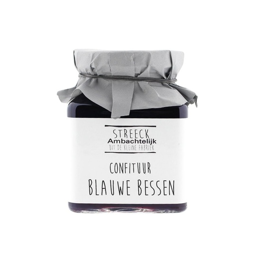 [22803] Streeck Ambachtelijk - Confiture Blauwe bes 340 gr   