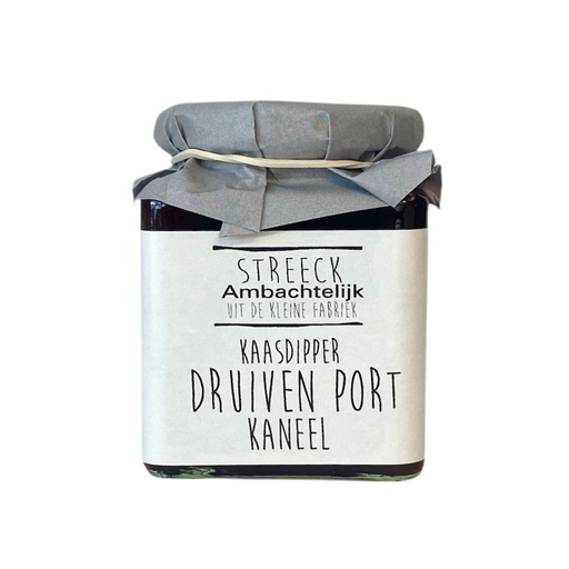 [22836] Streeck Ambachtelijk - Kaasdip Druif Port Kan. 245g   