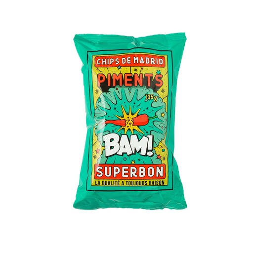[6948] Superbon - Chips Pimento 135g      