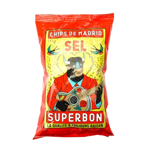 [6946] Superbon - Chips Salt 135 g      