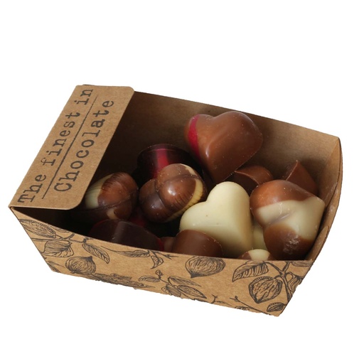 [11918] The Finest in Chocolate - Bakje Hartje Assorti 175g     