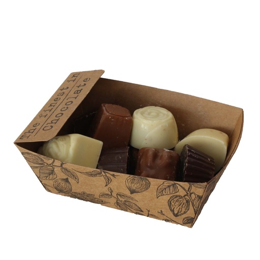 [11920] The Finest in Chocolate - Bakje Roombonbons assorti 175g     