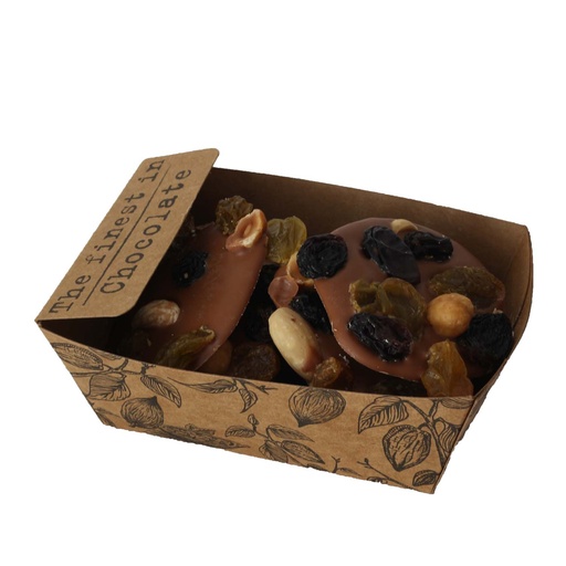 [11933] The Finest in Chocolate - Bakje Studentflik 175g      