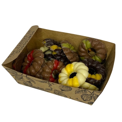 [11956] The Finest in Chocolate - Kerstkransjes Picasso 175g      
