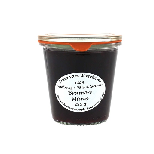 [7170] Theo van Woerkom - Fruitbeleg Bramen 295g      
