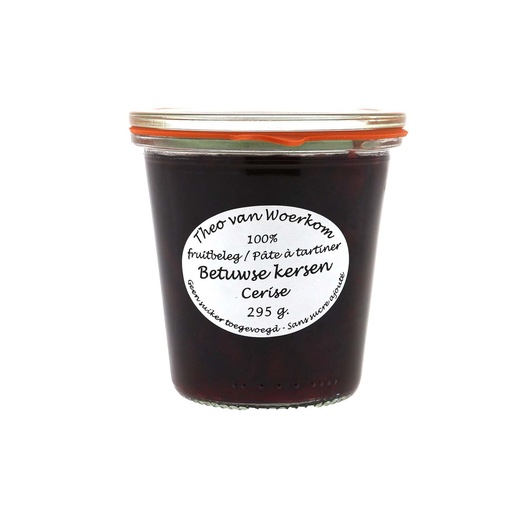 [7168] Theo van Woerkom - Fruitbeleg Kersen 295g      