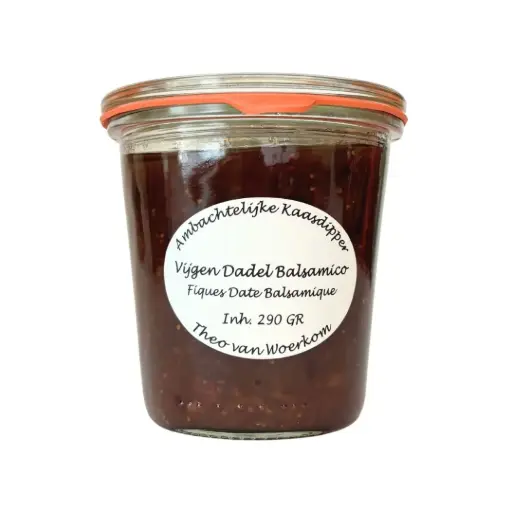 [5149] Theo van Woerkom - Kaasdipper Vijg Dadel Balsamico 290 g