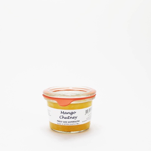[7144] Theo van Woerkom - Mini Weckpotje Mango Chutney 80 g    