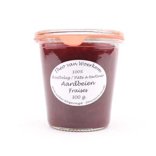 [5030] Theo van Woerkom - aardbeien light 300 gr     