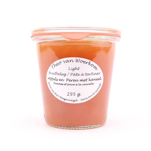 [5130] Theo van Woerkom - appel&peer&kaneel light 295 g     