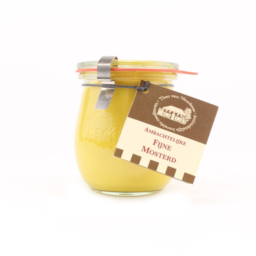 [5091] Theo van Woerkom - fijne naturel mosterd 200 ml    