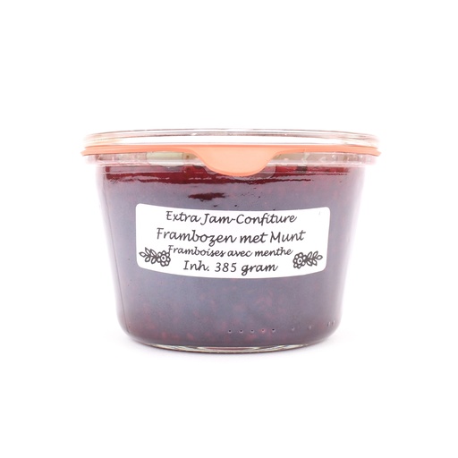 [5111] Theo van Woerkom - frambozen met munt 385 g    