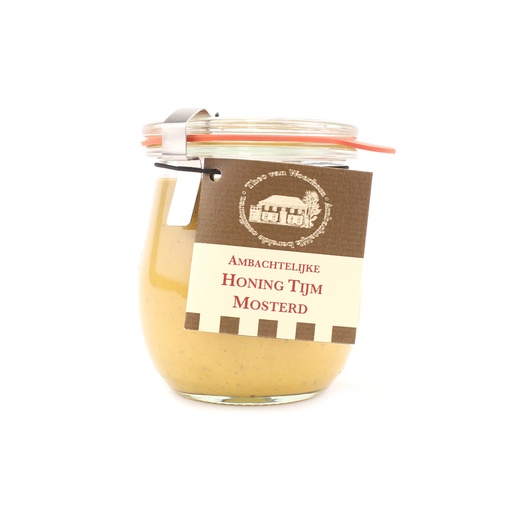 [5089] Theo van Woerkom - honing tijm mosterd 200 ml    